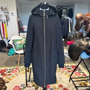 Noel Asmar Black Hooded Riding Jacket